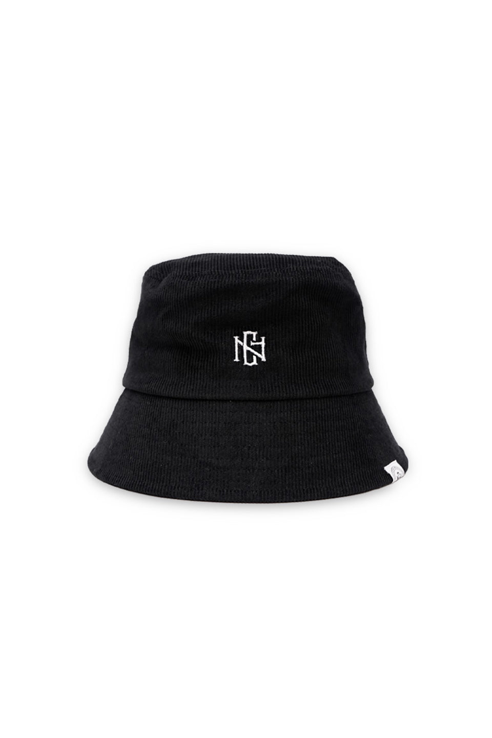 1st LOGO CORDUROY HAT BLACK