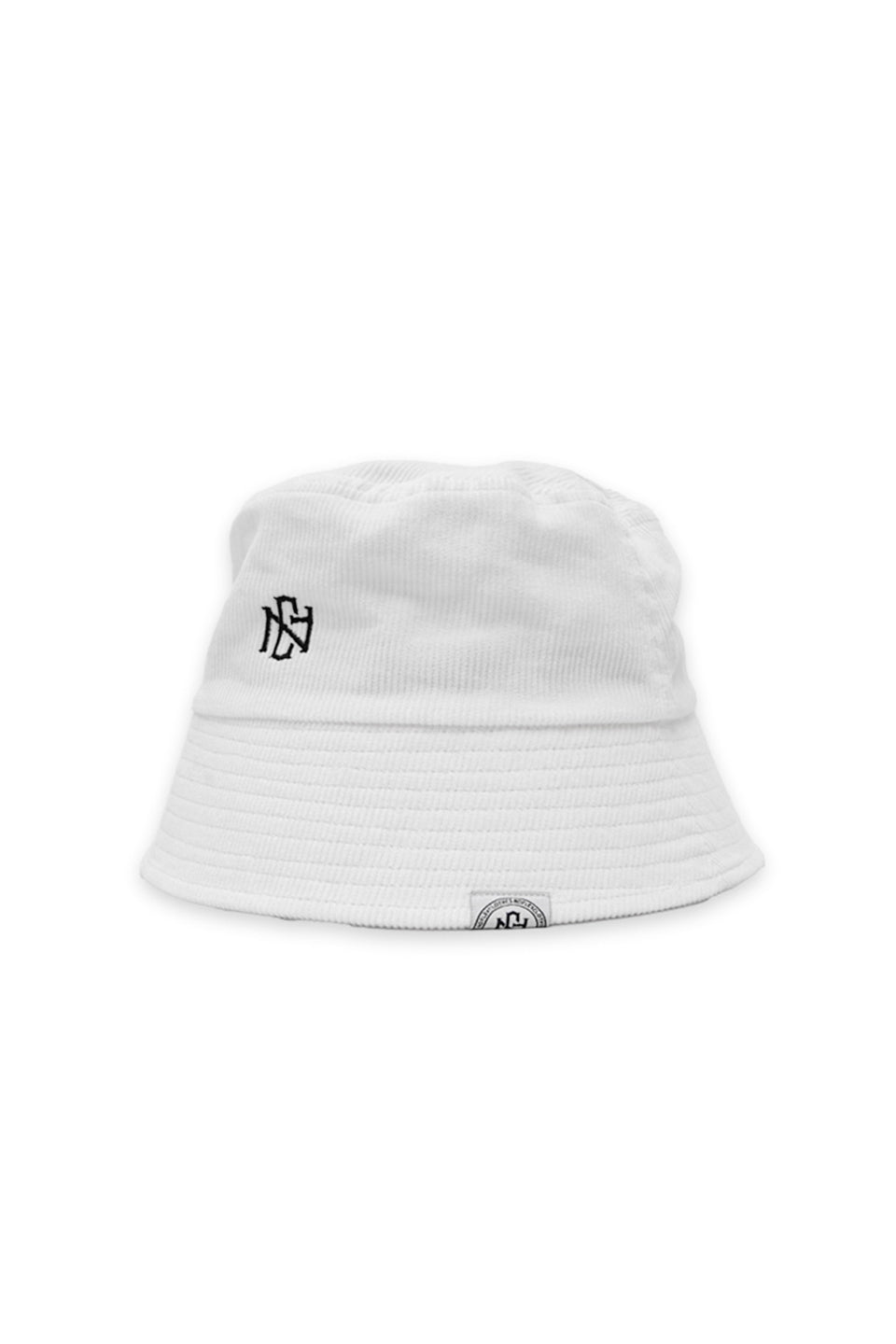 1st LOGO CORDUROY HAT WHITE