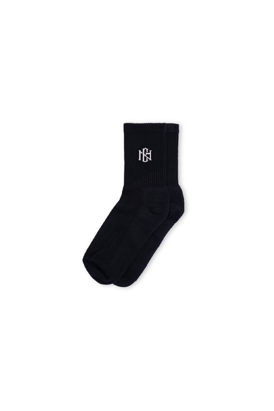 1st LOGO SHORT SOCKS BLACK