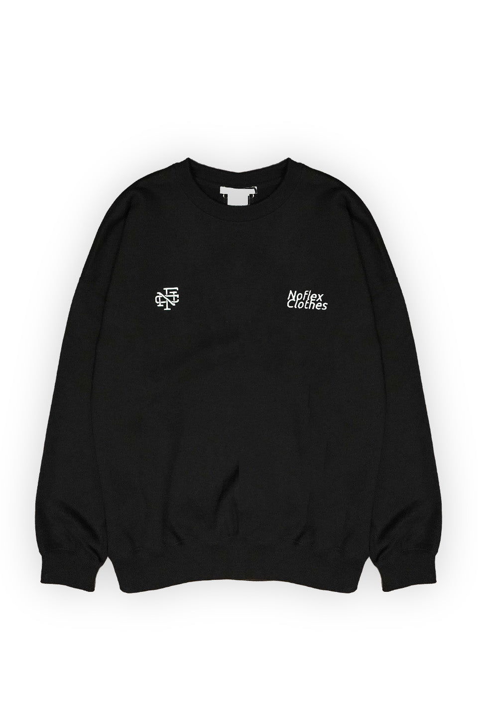 NFC EMBROIDERY CREW SWEAT BLACK