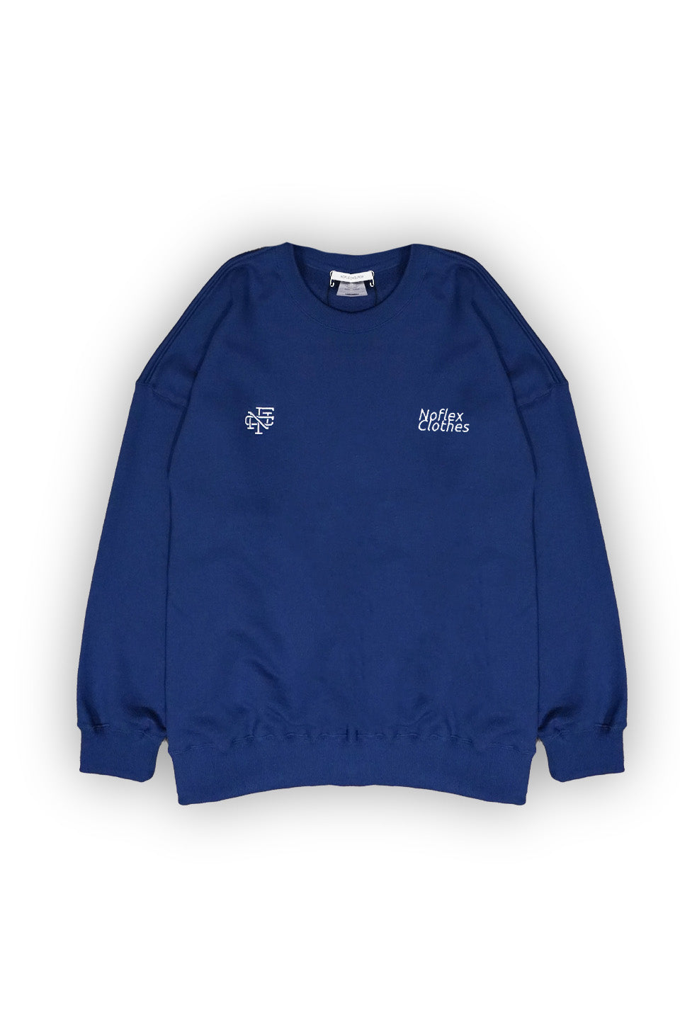 NFC EMBROIDERY CREW SWEAT BLUE