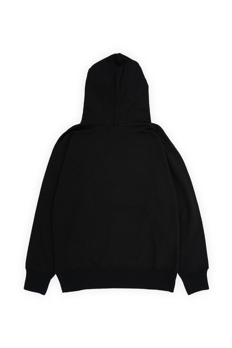 PRINT PULLOVER HOODY BLACK